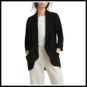 Aritzia Wilfred black chevalier jacket